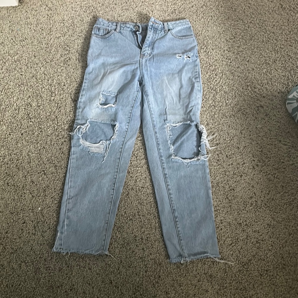 Blue thrived jeans size 6.